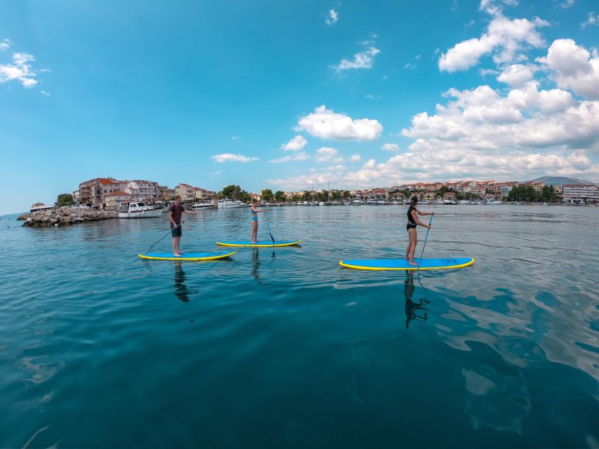 Split: Adriatic Sea and River Stand-Up Paddleboard Tour - Following the Žrnovnica River beneath Mosor Mountain