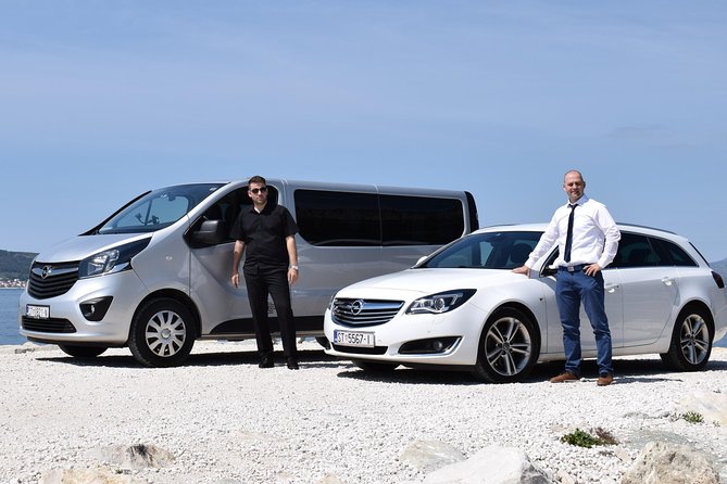 Split airport to Split Private transfer to 8 pax (Door to Door any location) - What happens from the arrivals hall to your address