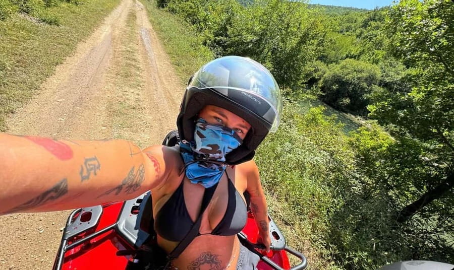 Split: ATV Quad Tour with waterfall swim - A 10-minute briefing makes the first ride easier