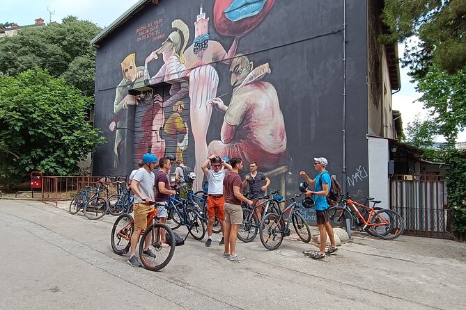 Split Bike and Wine Experience - Pausing for Adriatic views and hillside chapels