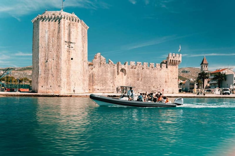 Split: Blue Lagoon & 3 Islands Speedboat Tour - Leaving Split with the ride as the main attraction