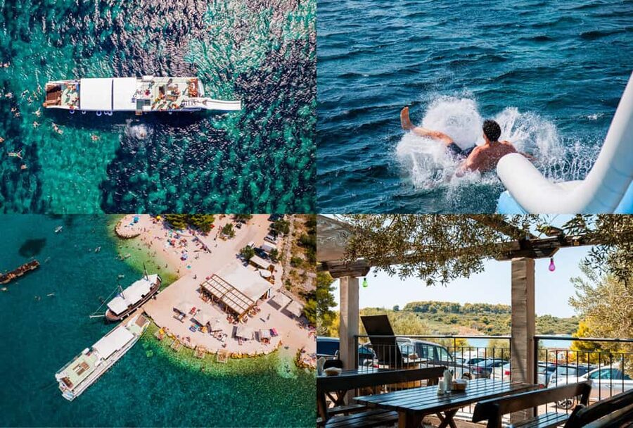 Split: Blue Lagoon, 3Islands, Boat Trip, Mediterranean lunch - Čiovo: beach, barbecue, and a two-hour pause