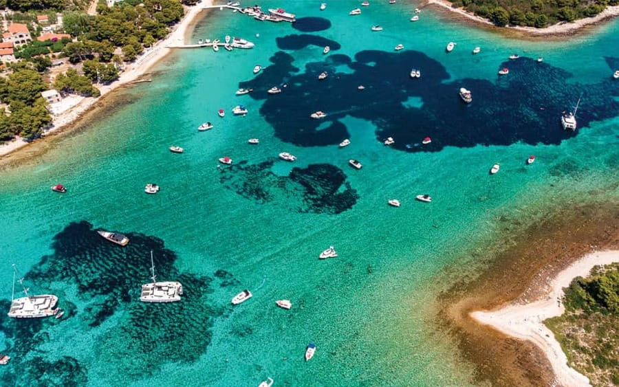 Split: Blue Lagoon and 3 Island Cruise with Food and Drinks - Two hours at the Blue Lagoon