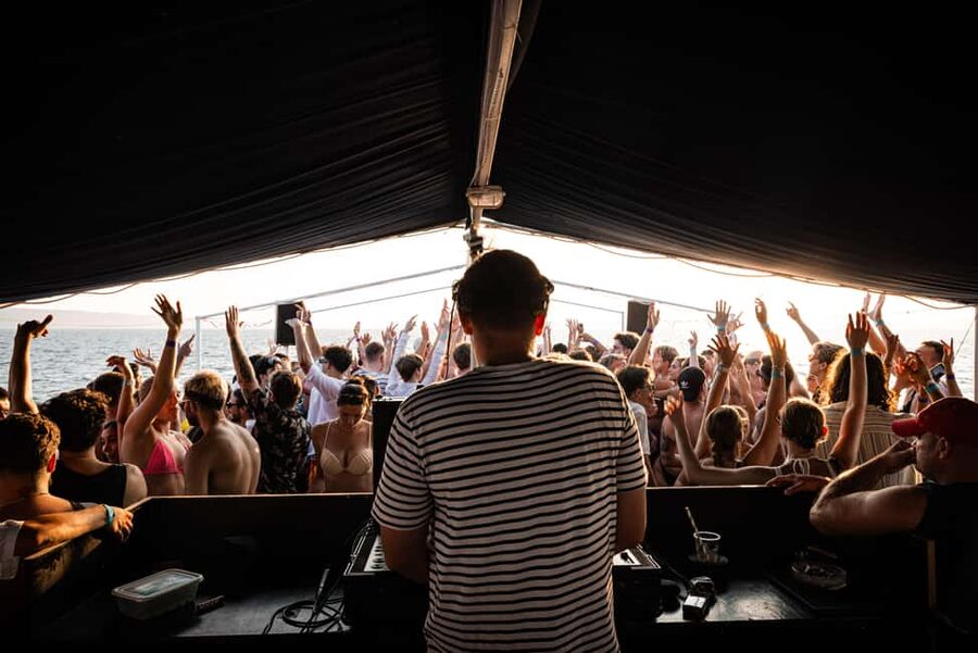 Split: Blue Lagoon Boat Party with DJs, Shots & After Party - A party boat, not a quiet Adriatic cruise