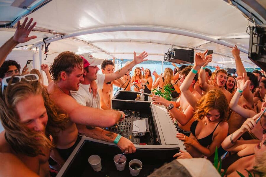 Split: Blue Lagoon Boat Party with Slide, Dj and After Party - What this Split boat party is really about