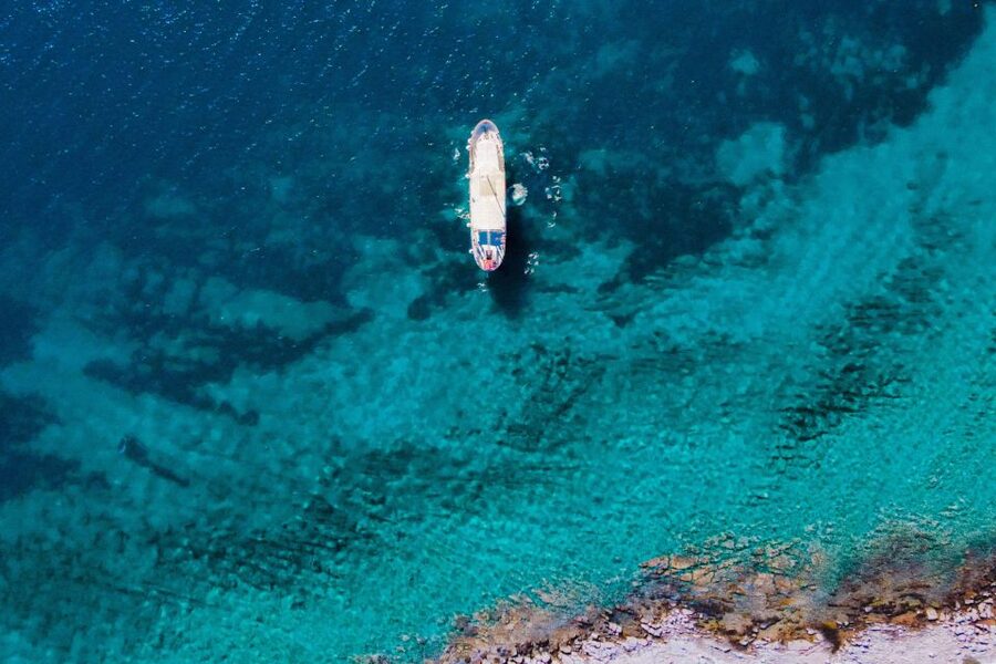 Split: Blue Lagoon Boat Party with Slide, Dj and After Party - One hour at the Blue Lagoon