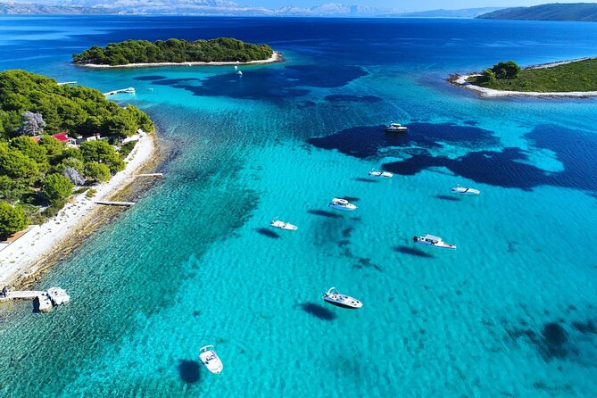 Split: Blue Lagoon, Hvar, Brač, 6 Islands Boat Tour - Small Group - Key points to know before you book
