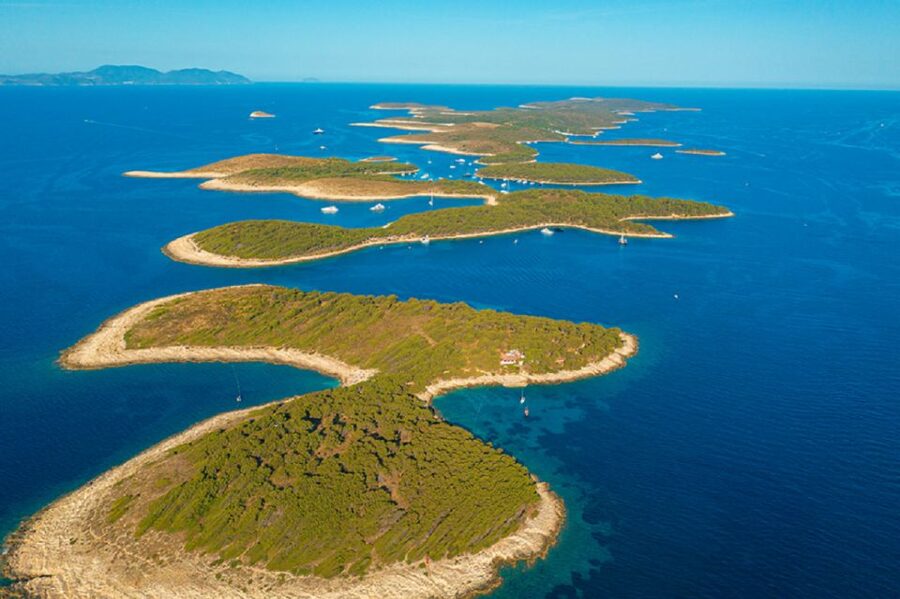 Split: Bol, Hvar, Pakleni Island, and Solta Full-Day Tour - Pakleni Islands: the main swimming and snorkeling break