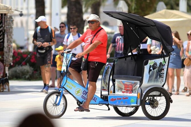 Split by Private Electric Rickshaw - Palace & Hidden Gems - Matejuška and Split’s working waterfront