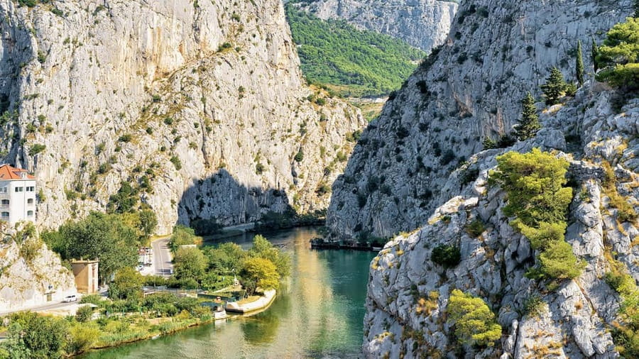 Split: Cetina River Rafting Tour with Instructor - Leaving Split for the Cetina canyon