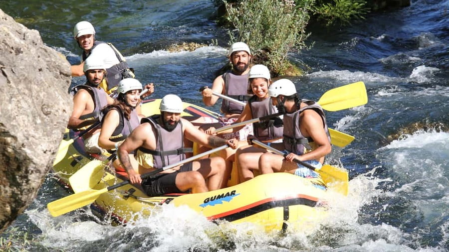 Split: Cetina River Rafting Tour with Instructor - Three hours through woods, cuts, and rapids