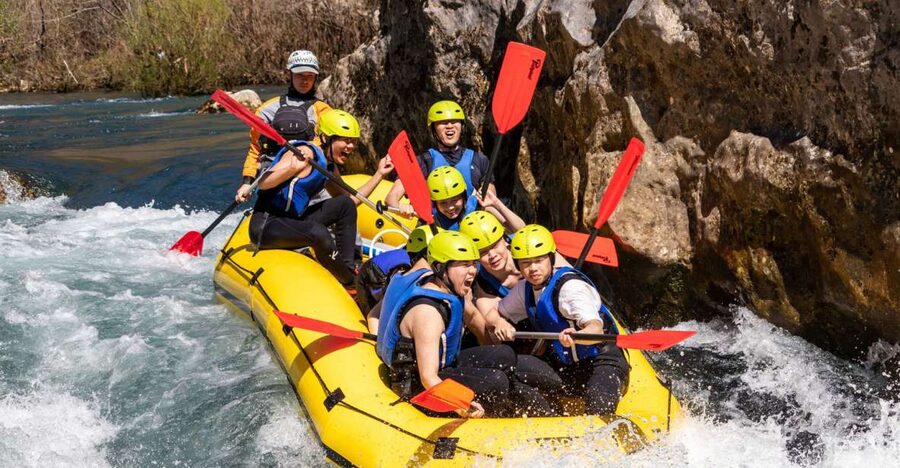 Split: Cetina River Whitewater Raft Trip with Pickup Option - Swimming and rock jumps on the Cetina
