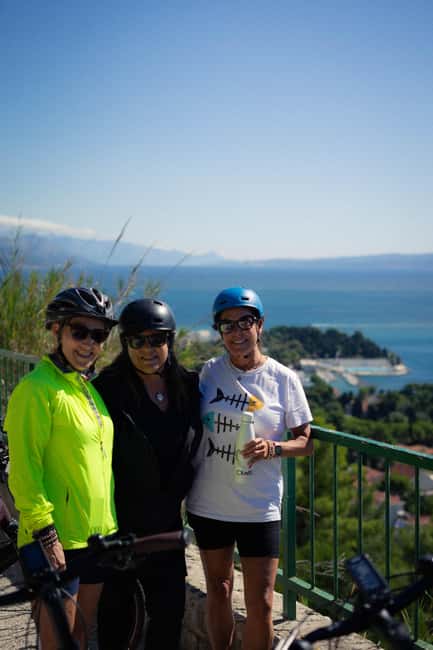 Split City & Marjan Park Electric Bike Tour - Bene Beach adds a seaside pause