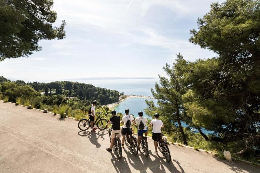 Split City & Marjan Park Electric Bike Tour - Finishing on the Riva promenade