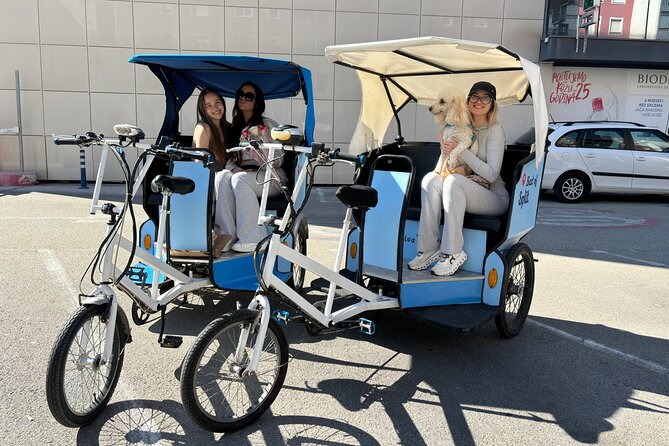 Split City Tour By Electric Rickshaw┃Riva Ride - Pickup, comfort, and group size