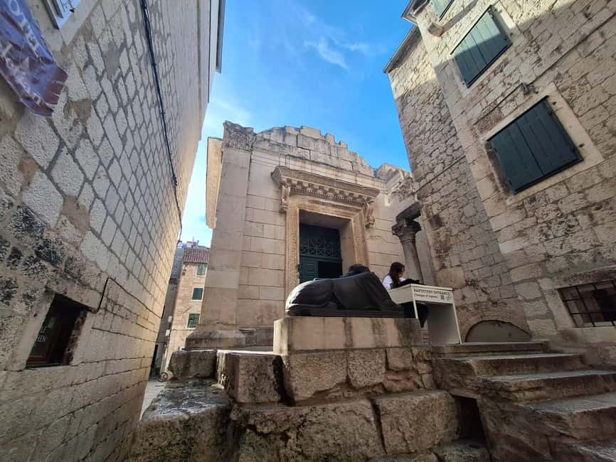 Split: City Walking Tour w/ Game of Thrones Locations - Riva, Split, and the city beyond the palace
