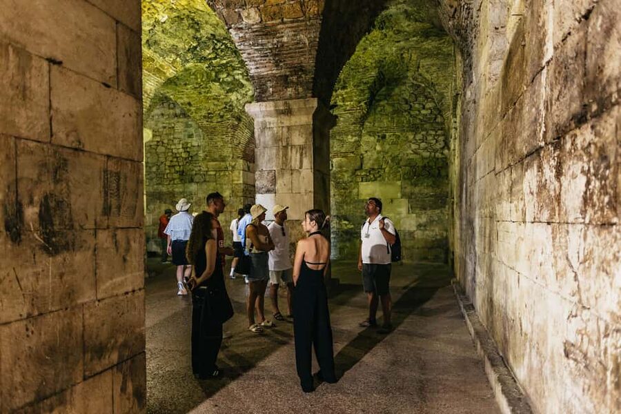 Split: Diocletian Palace & Old Town Guided Walking Tour - Entering through the Bronze, Silver, Golden, and Iron Gates