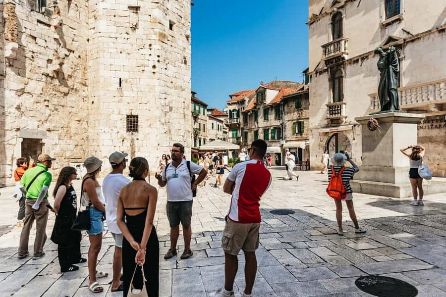 Split: Diocletian Palace & Old Town Guided Walking Tour - St. Domnius Cathedral and the limits of a short tour