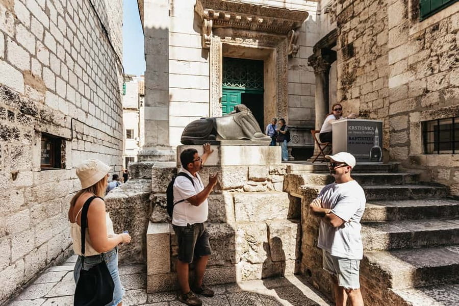 Split: Diocletian Palace & Old Town Guided Walking Tour - Starting on the Riva, Split’s waterfront promenade