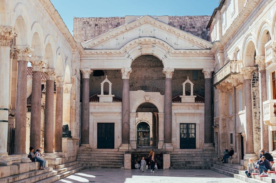 Split: Diocletian's Palace Private walking tour - Entering the palace through its living streets