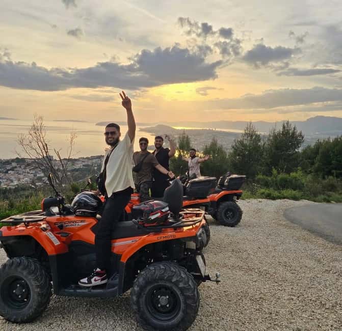 SPLIT: Guided ATV Tour Gornja Podstrana & Horses - From Split to the hills above Podstrana