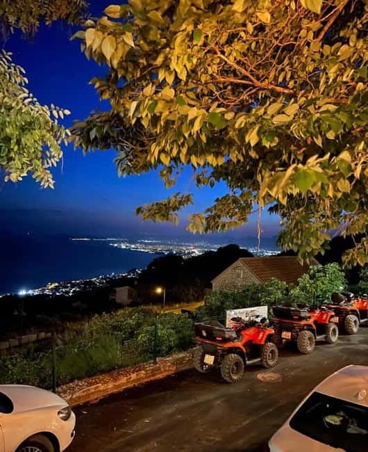 SPLIT: Guided ATV Tour Gornja Podstrana & Horses - Getting comfortable on the quad bikes