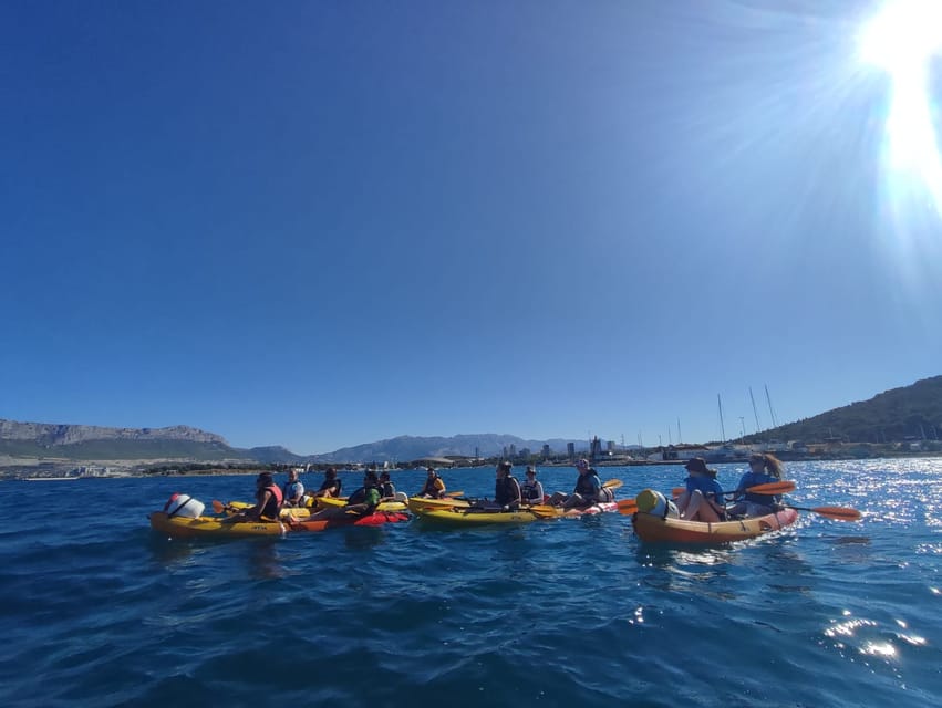 Split: Guided Sea Kayaking Tour with Snorkeling - The beach stop: swim, snorkel, or simply rest