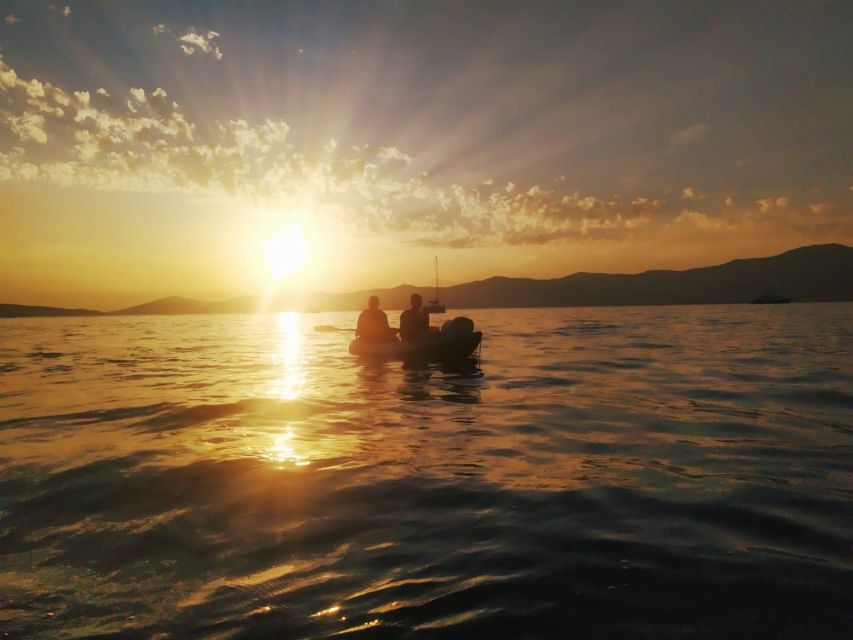 Split: Guided Sunset Sea Kayaking & Snorkeling Tour - The rocky stop for swimming and snorkeling