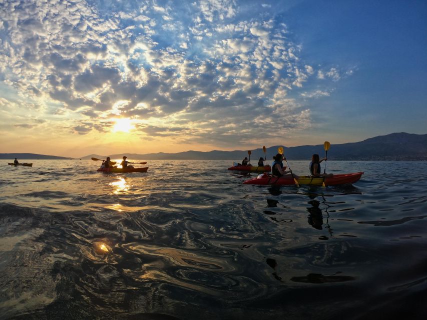 Split: Guided Sunset Sea Kayaking & Snorkeling Tour - Paddling around Marjan Park