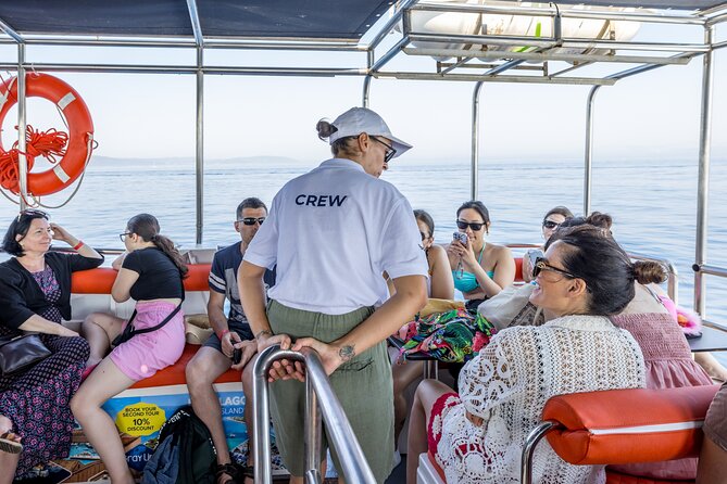 Split: Hvar, Brač, and Pakleni Cruise with Lunch and Drinks - Lunch underway: simple food with useful extras