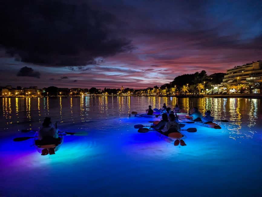 Split: Illuminated Evening Guided Kayaking Tour - Key points at a glance