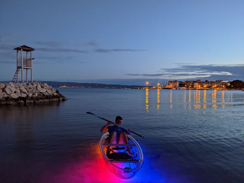 Split: Illuminated Evening Guided Kayaking Tour - Fifteen minutes to learn the basics