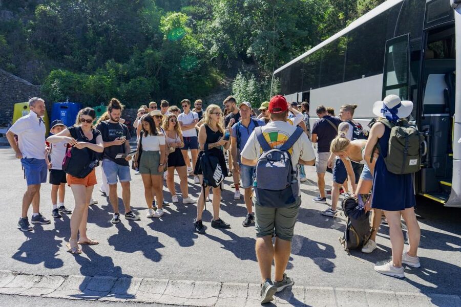 Split: Krka Waterfalls With Boat Cruise, Wine and Olive Oil - Skradin, the beach, and the relaxed second half