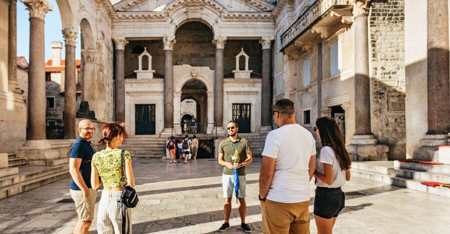 Split: Old Town and Diocletian Palace Walking Tour - Saint Domnius Cathedral and the layers of time