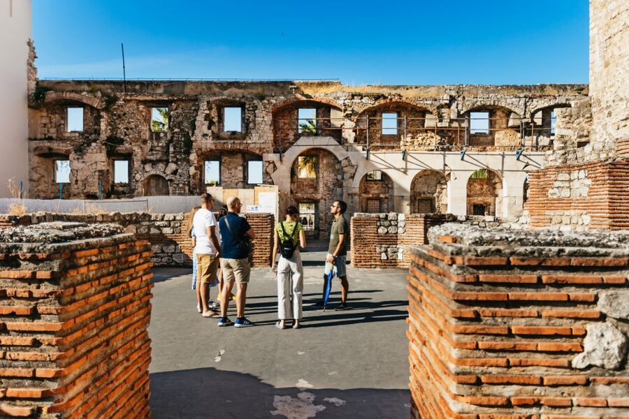 Split: Old Town and Diocletian Palace Walking Tour - Along the Riva toward Marjan Hill