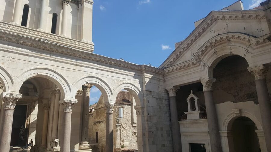 Split: Old Town Food Tour - Entering Diocletian’s Palace