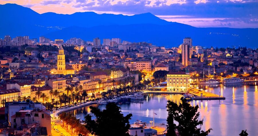 Split: Old Town Guided Evening Walking Tour - Peristyle Square and the palace’s grand public face