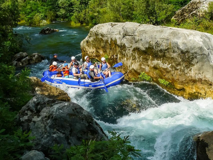 Split/Omiš: Cetina River Rafting with Cliff Jump & Swimming - Key points at a glance