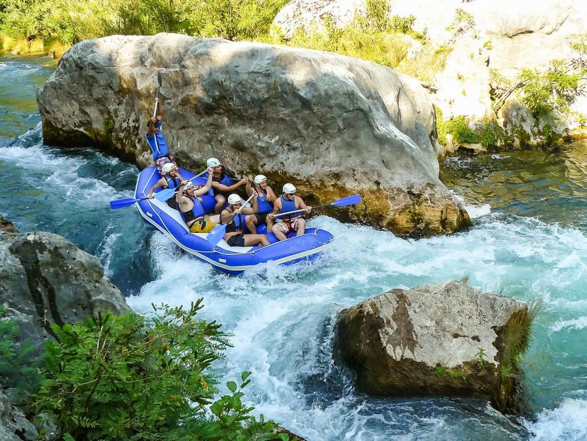 Split/Omiš: Cetina River Rafting with Cliff Jump & Swimming - Safety briefing and the equipment you receive