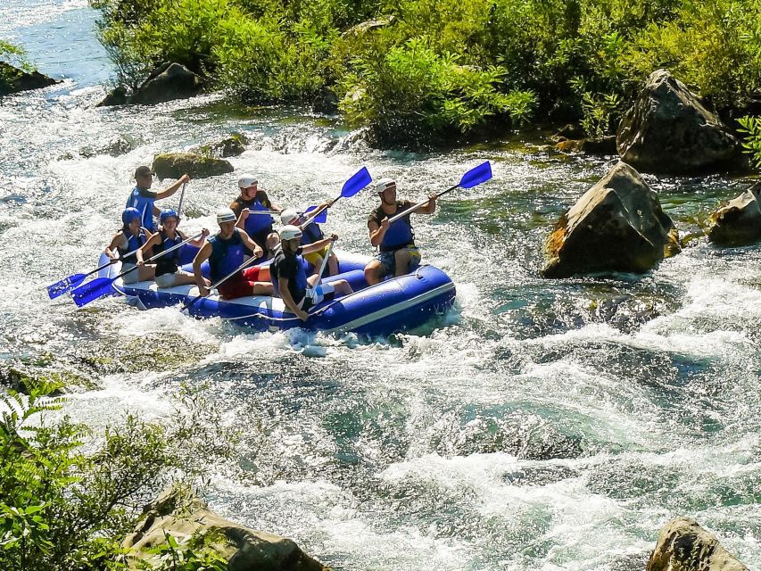 Split/Omiš: Cetina River Rafting with Cliff Jump & Swimming - The later class 3 section