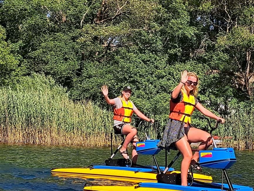 Split/Omiš: Cetina River Water Bike Safari - Who will enjoy this most