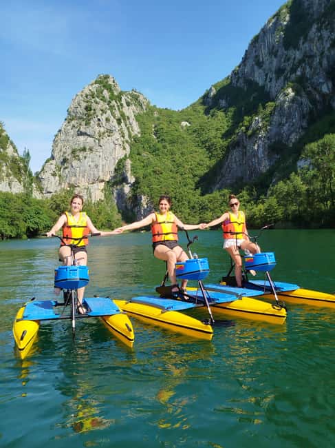 Split/Omiš: Cetina River Water Bike Safari - Starting 5 kilometers outside Omiš