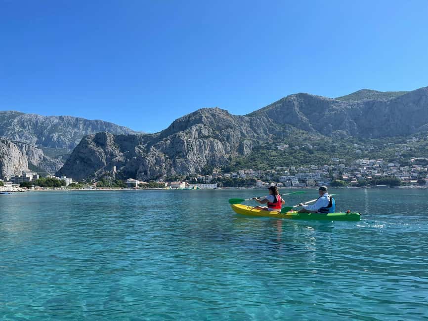 Split/Omiš - Guided Kayaking & Snorkeling Tour Cetina River - Clear water, waterfalls, and riverbank breaks