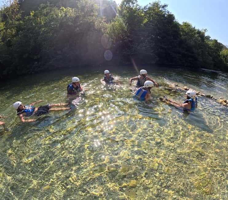 Split/Omiš: Rafting, Cliff Jumping, and Cave Tour - Cliff jumps, swimming, and the choice to sit out