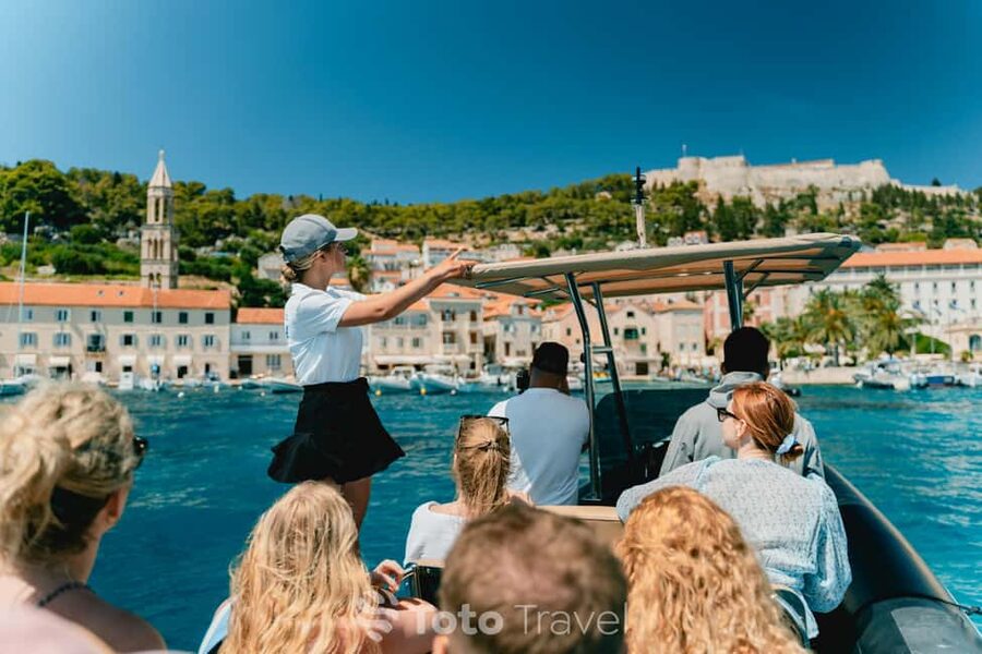 Split/Podstrana: Blue Cave, Hvar & 6 Islands Speedboat Trip - A scenic ride past the Pakleni Islands