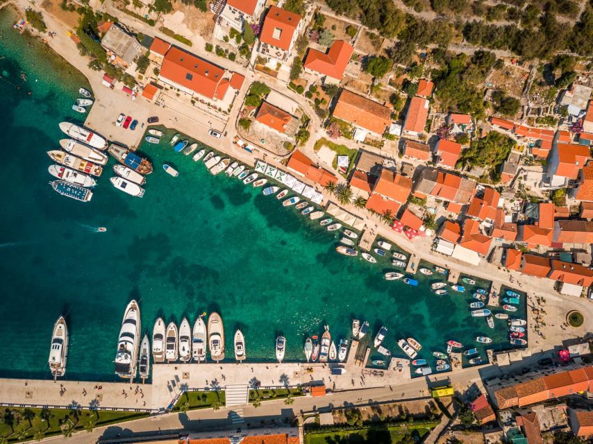 Split: Private Full Day Boat Trip to Blue Lagoon and Trogir - Blue Lagoon in the quieter morning hours
