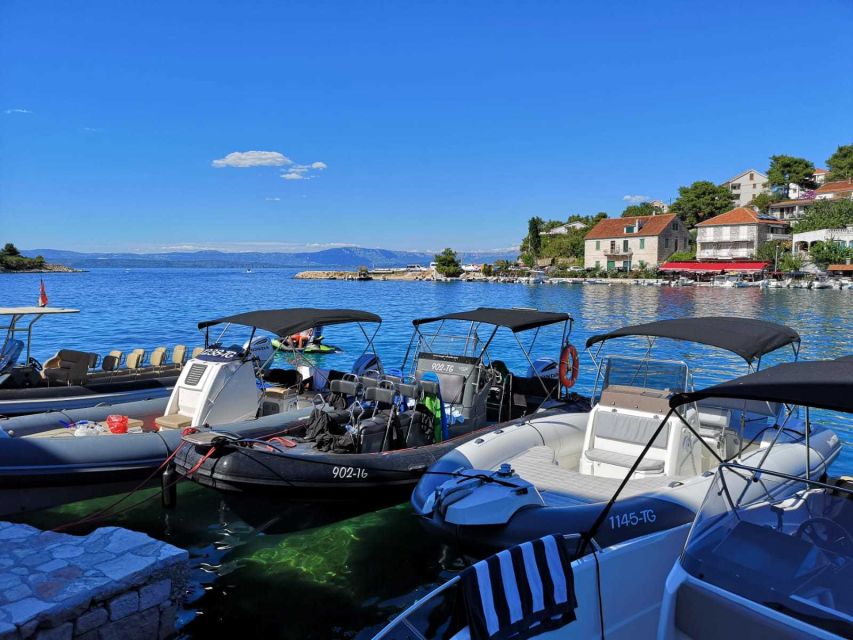 Split: Private Full Day Boat Trip to Blue Lagoon and Trogir - Maslinica and a small fishing village