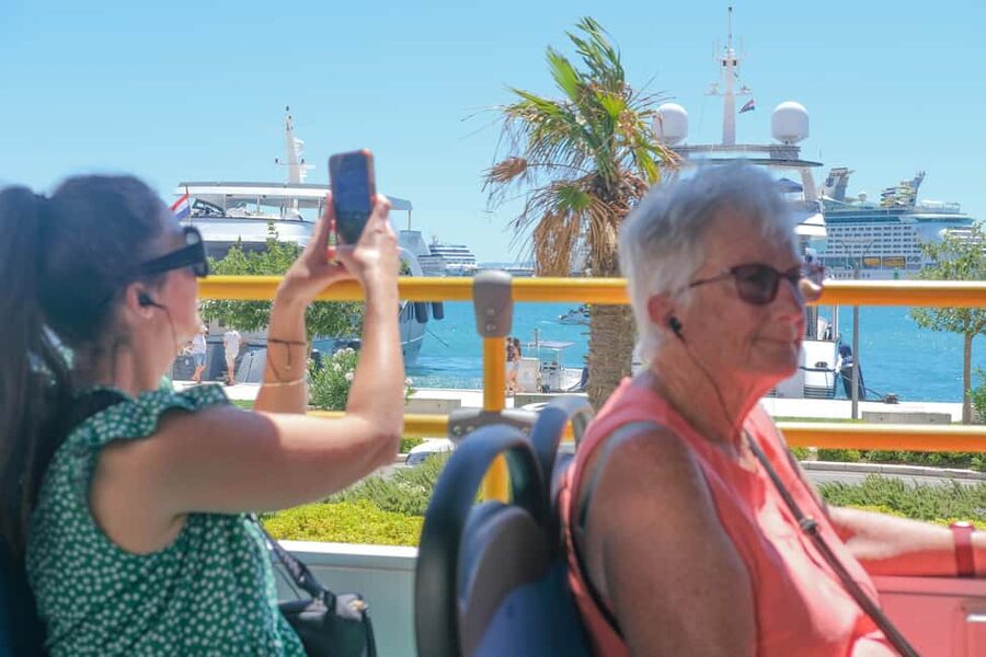 Split: Red Line Panoramic Tour with Sightseeing Bus - Marjan peninsula and the city’s green edge