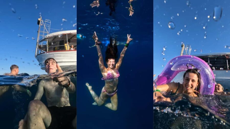 Split: Sunset Boat Party with Live DJs and Blue Lagoon Swim - Free photos and the value of the afterparty