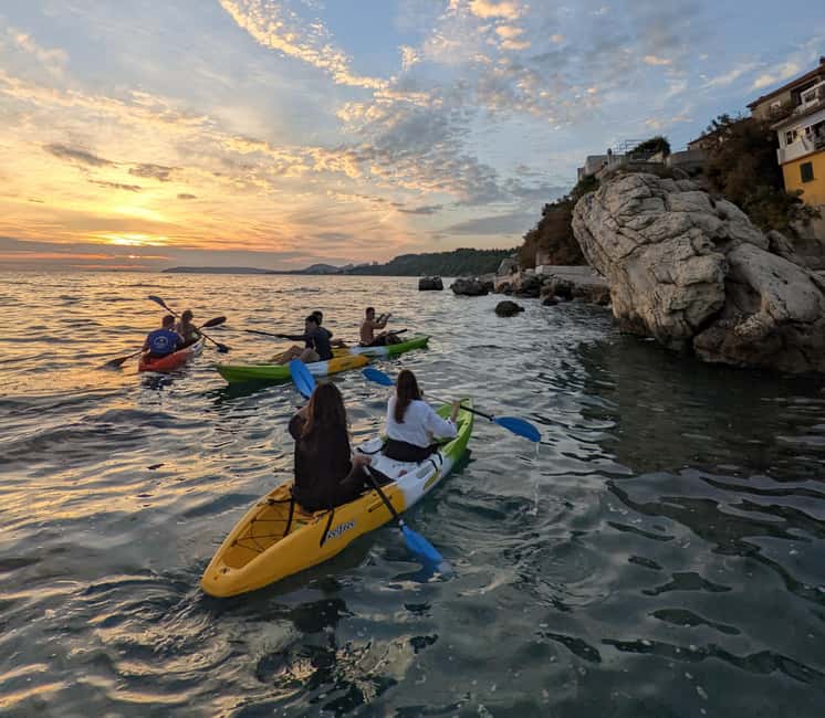 Split: Sunset Guided Kayaking Tour - Launching on Stobreč’s small river
